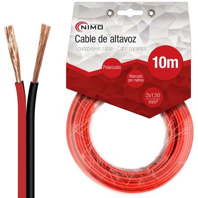 Bobine Cabo Coluna 2x 1,5mm² (10 mts) - NIMO Bobine Cabo Coluna 2x 1,5mm² (10 mts) - NIMO