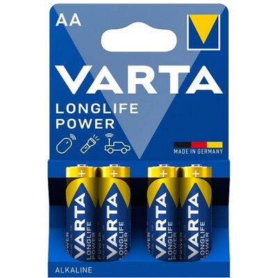 Blister de 4 Pilhas Alcalinas AA LR06 - VARTA Blister de 4 Pilhas Alcalinas AA LR06 - VARTA