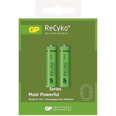 GP - LR03 AAA - 1.2V - Ni-MH 1000mAh - Bateria GP - LR03 AAA - 1.2V - Ni-MH 1000mAh - Bateria