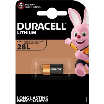Pilha Lithium V28PXL / PX28 / 6231 / 2CR1/3N 6V LiMnO2 - DURACELL Pilha Lithium V28PXL / PX28 / 6231 / 2CR1/3N 6V LiMnO2 - DURACELL
