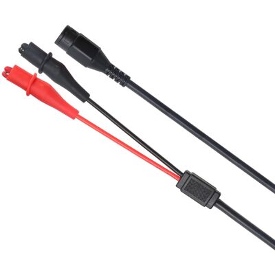 Cabo de Teste c/ Clips Crocodilo c/ Manga de Proteção (1 metro) - UNI-T Cabo de Teste c/ Clips Crocodilo c/ Manga de Proteção (1 metro) - UNI-T