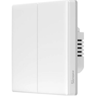 Interruptor de Parede Táctil Inteligente Wi-Fi TX T5 2C (2 canais) - SONOFF Interruptor de Parede Táctil Inteligente Wi-Fi TX T5 2C (2 canais) - SONOFF