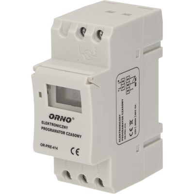 Temporizador Semanal Digital 3500W (DIN) - ORNO Temporizador Semanal Digital 3500W (DIN) - ORNO