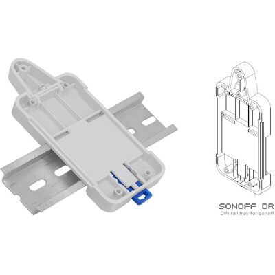 Suporte p/ DIN Rail - Sonoff Suporte p/ DIN Rail - Sonoff