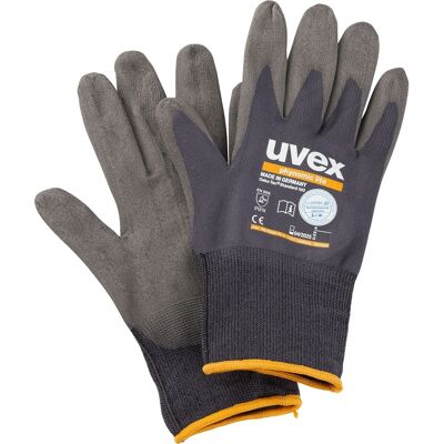 Par Luvas de Proteção Tamanho 07 (Antracite/Cinzento) - UVEX Par Luvas de Proteção Tamanho 07 (Antracite/Cinzento) - UVEX
