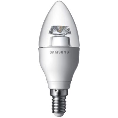 Lâmpada LED Samsung SI-A8W031180EU - 160lm, Branca quente, E14, 3.2W Lâmpada LED Samsung SI-A8W031180EU - 160lm, Branca quente, E14, 3.2W