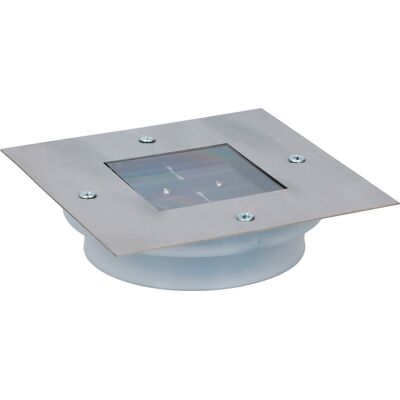 Luz Solar 2 LEDs Quadrado p/ Jardim (13 x 13cm) - GRUNDIG Luz Solar 2 LEDs Quadrado p/ Jardim (13 x 13cm) - GRUNDIG