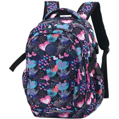 Mochila Duo Stamp Hearts - COOLPACK Mochila Duo Stamp Hearts - COOLPACK