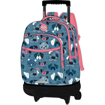 Mochila Trolley Buzzer Denim Dog - COOLPACK Mochila Trolley Buzzer Denim Dog - COOLPACK