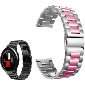 Correia Met. Dual Elos (Rosa) p/ Xiaomi Amazfit Pace/Stratos/Stratos2S/GTR 47mm/Ticwatch/Huawei/ Correia Met. Dual Elos (Rosa) p/ Xiaomi Amazfit Pace/Stratos/Stratos2S/GTR 47mm/Ticwatch/Huawei/