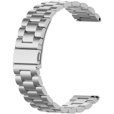 Pulseira Universal Prateadocool Prata 22mm - Smartwatch Pulseira Universal Prateadocool Prata 22mm - Smartwatch