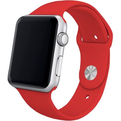 Pulseira de Silicone Vermelha para Apple Watch Pulseira de Silicone Vermelha para Apple Watch