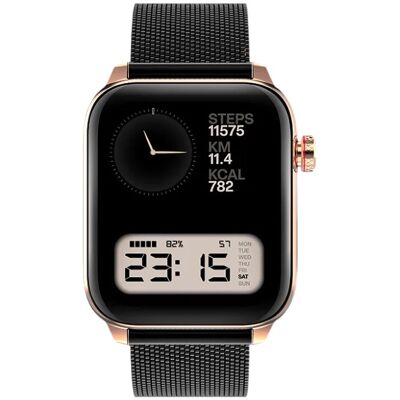 Smartwatch FW64 Oxygen 2 (Preto/Dourado) - MAXCOM Smartwatch FW64 Oxygen 2 (Preto/Dourado) - MAXCOM