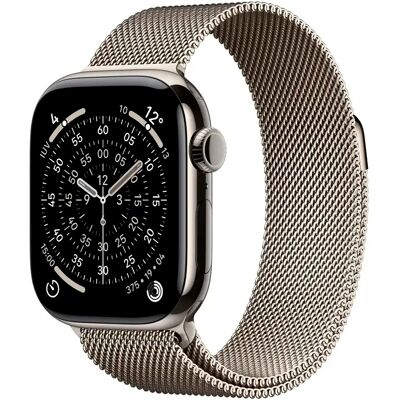 Apple Watch Series 11 GPS + Cellular 42mm Natural c/ Bracelete Loop Milanesa Aço Inoxidável Natural Apple Watch Series 11 GPS + Cellular 42mm Natural c/ Bracelete Loop Milanesa Aço Inoxidável Natural