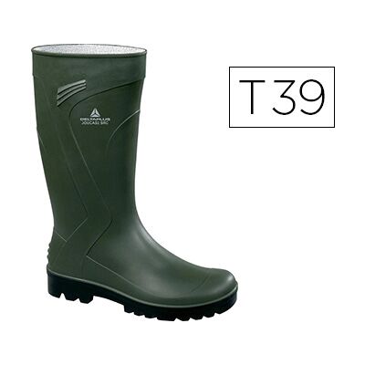 Bota Deltaplus de Seguranca Jouca Pvc Verde Formato 39 - DELTAPLUS Bota Deltaplus de Seguranca Jouca Pvc Verde Formato 39 - DELTAPLUS