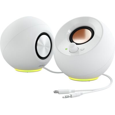 Colunas Pebble SE 2.0 Canais 4.4W (Branco) - CREATIVE Colunas Pebble SE 2.0 Canais 4.4W (Branco) - CREATIVE