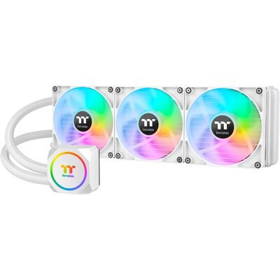 Water Cooler TH420 ARGB Sync 420mm (Branco) - THERMALTAKE Water Cooler TH420 ARGB Sync 420mm (Branco) - THERMALTAKE