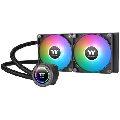 Water Cooler TT TH240 ARGB 120mm (Preto) - THERMALTAKE Water Cooler TT TH240 ARGB 120mm (Preto) - THERMALTAKE