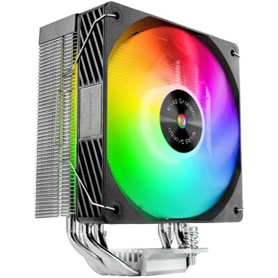 MARS-GAMING Air Cooler MCPU-X4ARGB 120mm ARGB (Preto) - MARS GAMING MARS-GAMING Air Cooler MCPU-X4ARGB 120mm ARGB (Preto) - MARS GAMING