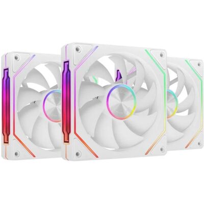 MARS-GAMING Pack 3x Ventoinhas MF-LINKFINITYKIT2W 120mm (Branco) - MARS GAMING MARS-GAMING Pack 3x Ventoinhas MF-LINKFINITYKIT2W 120mm (Branco) - MARS GAMING