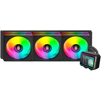 MARS-GAMING Water Cooler CPU MLVISIONII360 120mm ARGB (Preto) - MARS GAMING MARS-GAMING Water Cooler CPU MLVISIONII360 120mm ARGB (Preto) - MARS GAMING