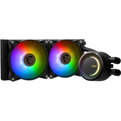 Water Cooler CPU MAG CoreLiquid E240 All-In-One (Preto) - MSI Water Cooler CPU MAG CoreLiquid E240 All-In-One (Preto) - MSI