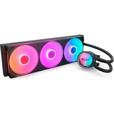 Water Cooler CPU Kraken Core 360 RGB (2025) 360mm All-In-One (Preto) - NZXT Water Cooler CPU Kraken Core 360 RGB (2025) 360mm All-In-One (Preto) - NZXT