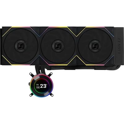 Water Cooler CPU Lian Li HydroShift II LCD 360TL Wireless A-RGB All-In-One 360mm (Preto) - LIANLI Water Cooler CPU Lian Li HydroShift II LCD 360TL Wireless A-RGB All-In-One 360mm (Preto) - LIANLI