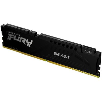Memória RAM DIMM Fury Beast 32GB (1x32GB) DDR5-5600MHz (AMD Expo/Intel XMP) CL36 - KINGSTON Memória RAM DIMM Fury Beast 32GB (1x32GB) DDR5-5600MHz (AMD Expo/Intel XMP) CL36 - KINGSTON