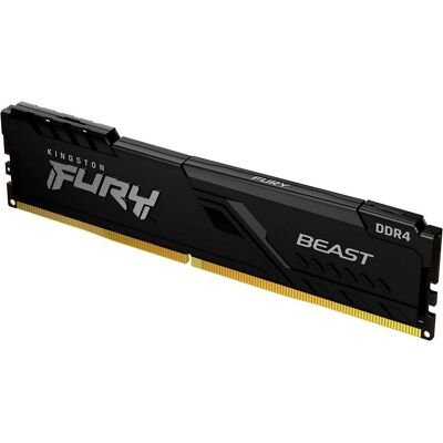 Memória RAM DIMM Fury 16GB (1x16GB) DDR4-3600MHz (Intel XMP) CL18 1.35V - KINGSTON Memória RAM DIMM Fury 16GB (1x16GB) DDR4-3600MHz (Intel XMP) CL18 1.35V - KINGSTON