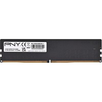 Memória RAM 16GB (1x 16GB) DDR5 5600MHz - PNY Memória RAM 16GB (1x 16GB) DDR5 5600MHz - PNY
