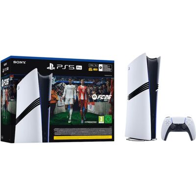 Consola PlayStation 5 Pro + Jogo EA Sports FC 26 2TB (Edição Digital) - SONY Consola PlayStation 5 Pro + Jogo EA Sports FC 26 2TB (Edição Digital) - SONY