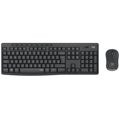 Pack Rato e Teclado MK295 Silent Wireless (Preto) - LOGITECH Pack Rato e Teclado MK295 Silent Wireless (Preto) - LOGITECH