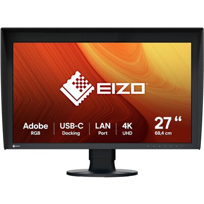 Monitor ColorEdge IPS 27" CG2700X 4K Ultra HD LCD (Preto) - EIZO Monitor ColorEdge IPS 27" CG2700X 4K Ultra HD LCD (Preto) - EIZO