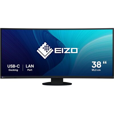 Monitor FlexScan Curvo LED 37.5" EV3895-BK UltraWide Quad HD+ (Preto) - EIZO Monitor FlexScan Curvo LED 37.5" EV3895-BK UltraWide Quad HD+ (Preto) - EIZO