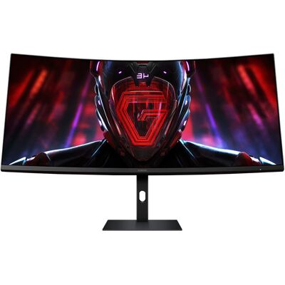 Monitor Curvo Gaming 34" G34WQi Wide Quad HD LED (Preto) - XIAOMI Monitor Curvo Gaming 34" G34WQi Wide Quad HD LED (Preto) - XIAOMI