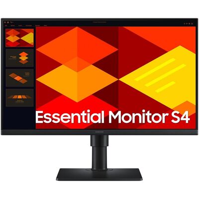 Monitor Essential S4 IPS 27" S40GD Full HD (Preto) - SAMSUNG Monitor Essential S4 IPS 27" S40GD Full HD (Preto) - SAMSUNG