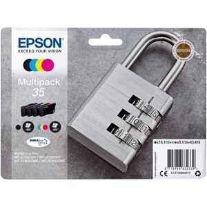 Pack 4x Tinteiros Serie 35 WF-4720/4725/4740 - C13T35864010 - EPSON Pack 4x Tinteiros Serie 35 WF-4720/4725/4740 - C13T35864010 - EPSON