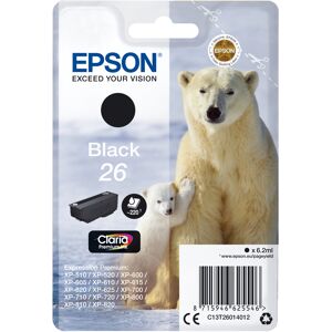 Tinteiro Serie 26 XP-600/700/800 - C13T26014012 (Preto) - EPSON Tinteiro Serie 26 XP-600/700/800 - C13T26014012 (Preto) - EPSON