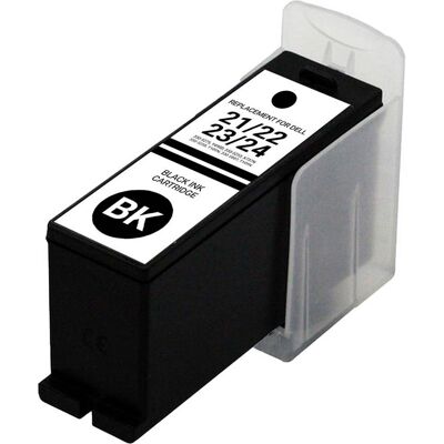 Dell Y498D/X739N/X737N Preto Tinteiro De Tinta Pigmentada Compatível 592-11331/592-11327 Dell Y498D/X739N/X737N Preto Tinteiro De Tinta Pigmentada Compatível 592-11331/592-11327