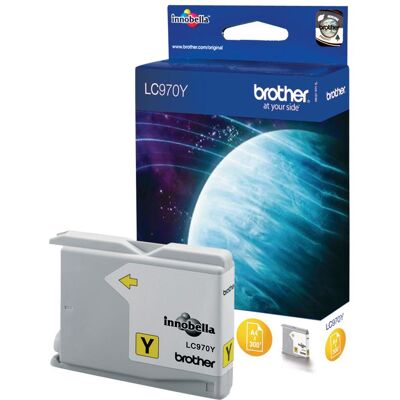 Tinteiro LC970 Amarelo - BROTHER Tinteiro LC970 Amarelo - BROTHER