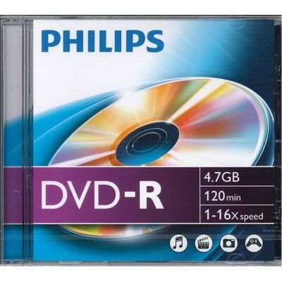 DVD+R 120 Min 4.7GB 16x - PHILIPS DVD+R 120 Min 4.7GB 16x - PHILIPS