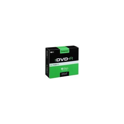 Pack 10x DVD-R 4,7GB 16x - INTENSO Pack 10x DVD-R 4,7GB 16x - INTENSO