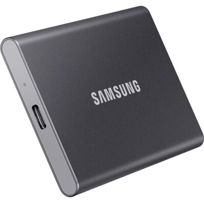 Disco SSD Externo USB 3.2 1TB Portable T7 Cinzento - SAMSUNG Disco SSD Externo USB 3.2 1TB Portable T7 Cinzento - SAMSUNG