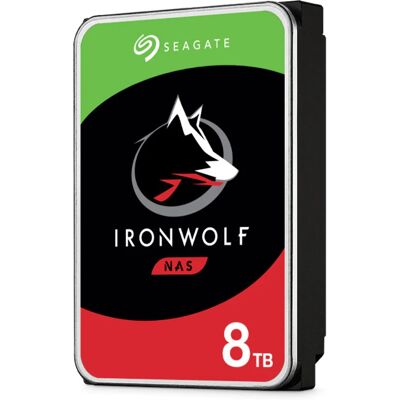 Disco Rígido 3,5" IronWolf 8TB 7200RPM 256MB SATA III - SEAGATE Disco Rígido 3,5" IronWolf 8TB 7200RPM 256MB SATA III - SEAGATE
