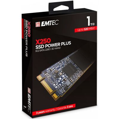 Disco SSD 1TB X250 M2 SATA - EMTEC Disco SSD 1TB X250 M2 SATA - EMTEC