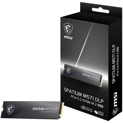 SSD M.2 2280 Spatium M571 DLP 2TB TLC NAND NVMe PCIe Gen 5.0x4 - MSI SSD M.2 2280 Spatium M571 DLP 2TB TLC NAND NVMe PCIe Gen 5.0x4 - MSI