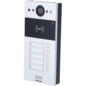 Video Porteiro IP Antivandálico de Superficie (5 Apartamentos) AK-R20B-5B 2Mpx - AKUVOX Video Porteiro IP Antivandálico de Superficie (5 Apartamentos) AK-R20B-5B 2Mpx - AKUVOX