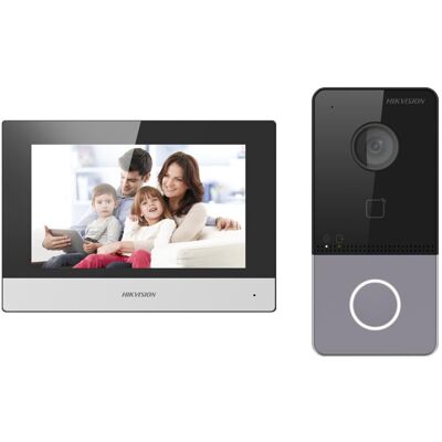 HIK VISION Video Porteiro 7" Tátil IP e Wi-Fi c/ Câmara 2 Mpx - HIKVISION HIK VISION Video Porteiro 7" Tátil IP e Wi-Fi c/ Câmara 2 Mpx - HIKVISION