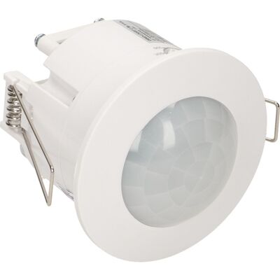 Sensor de Movimento PIR 220V 360° IP20 p/ Encastre (Branco) - ORNO Sensor de Movimento PIR 220V 360° IP20 p/ Encastre (Branco) - ORNO